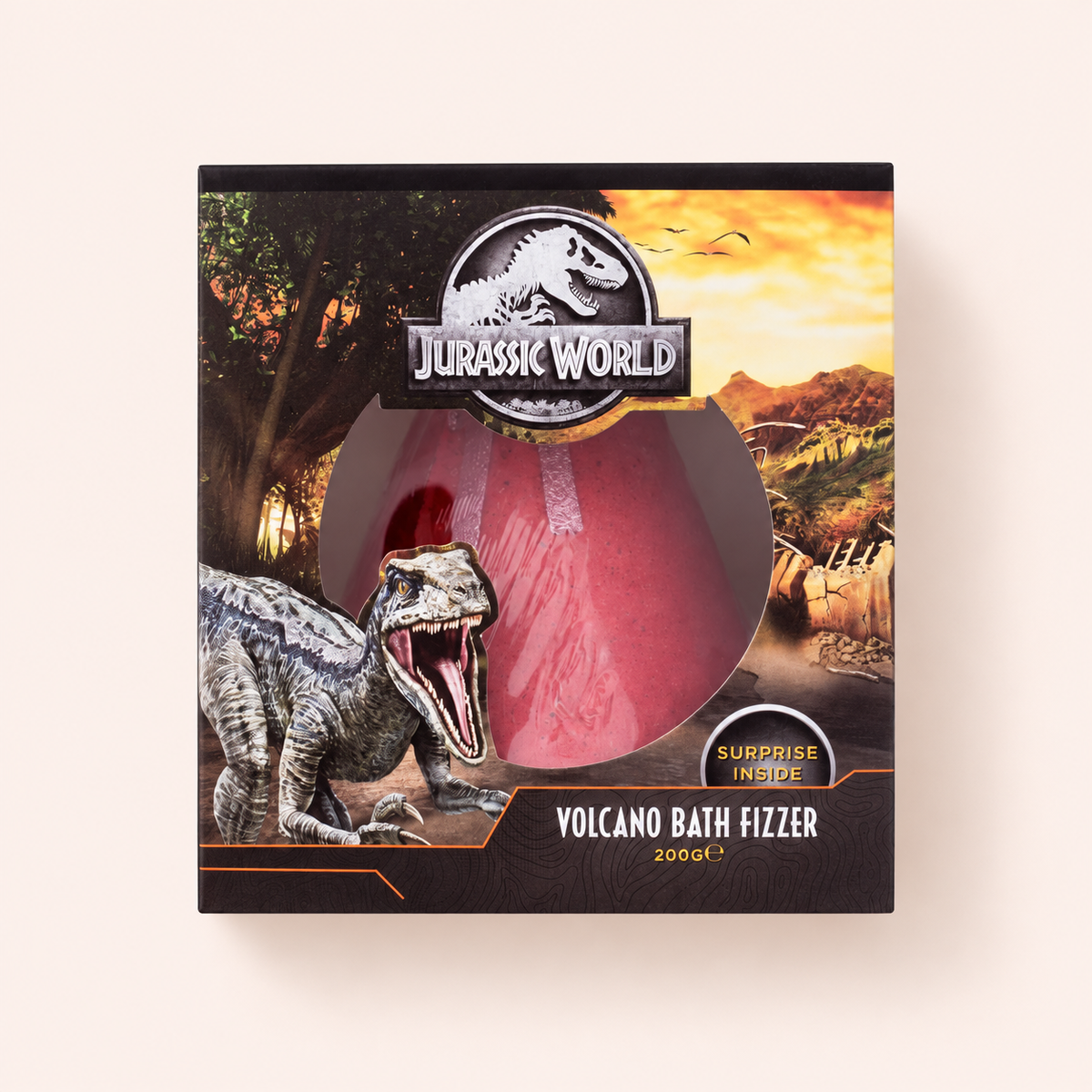 Universal Jurassic World Volcano Bath Fizzer 200 ml