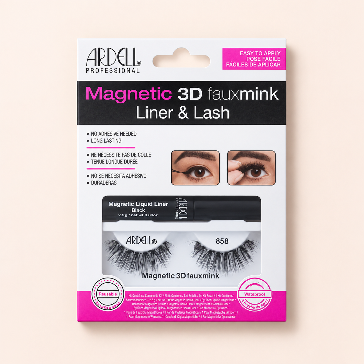 Ardell Magnetic 3D Faux Mink 858 1 ml