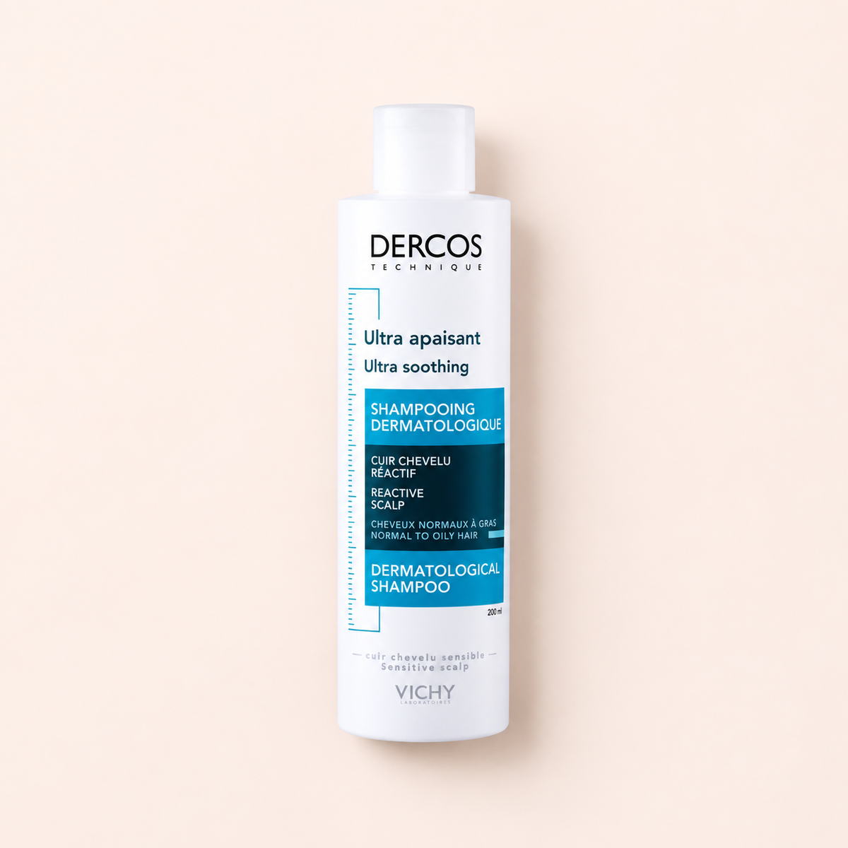 Vichy Dercos Ultra Soothing Dermatological Shampoo 200 ml