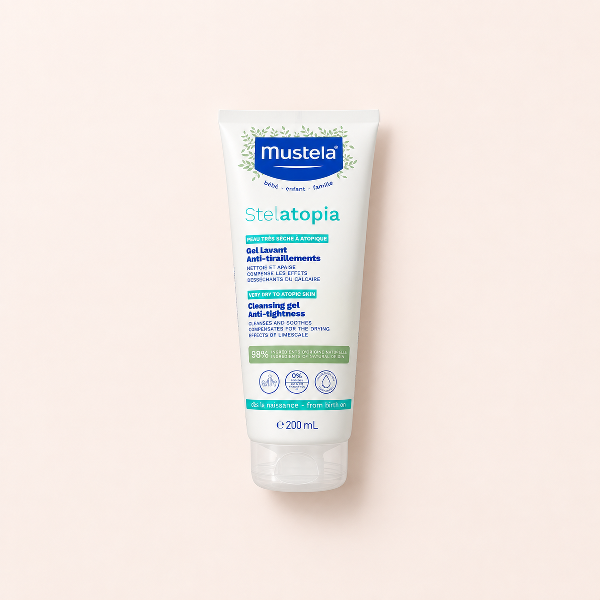 Mustela Bébé Stelatopia Cleansing Gel 200 ml