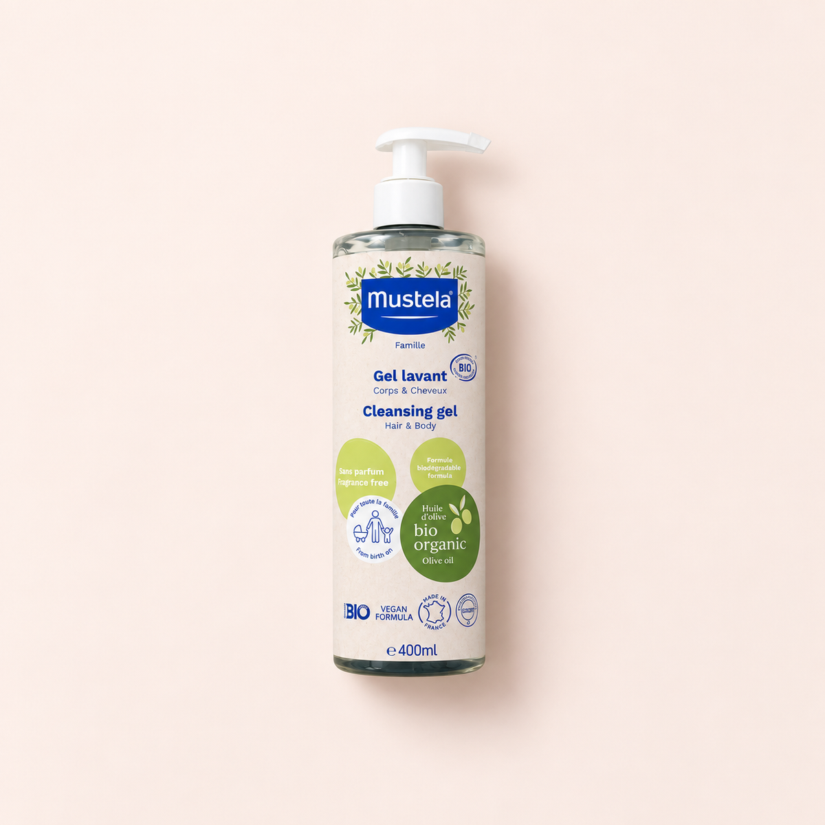 Mustela Bio Cleansing Gel 400 ml