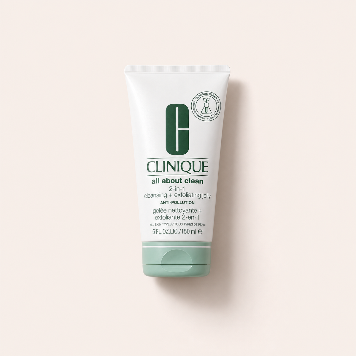 Clinique All About Clean 2-IN-1 Cleansing + Exfoliating Jelly 150 ml