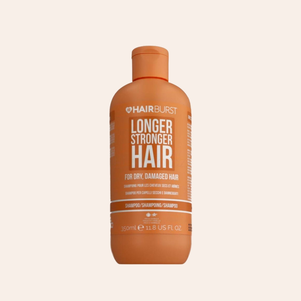HairBurst Šampón na dlhšie a silnejšie vlasy pre suché, poškodené vlasy 350 ml