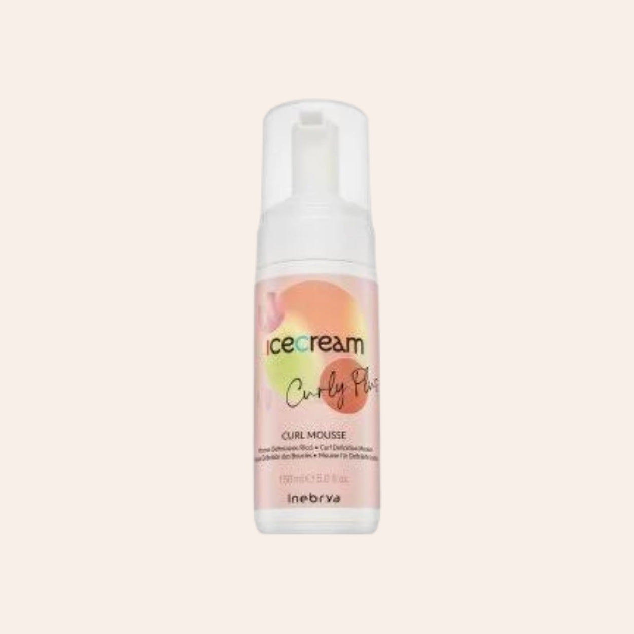 Inebrya Ice Cream Curly Plus Curl Mousse 150 ml