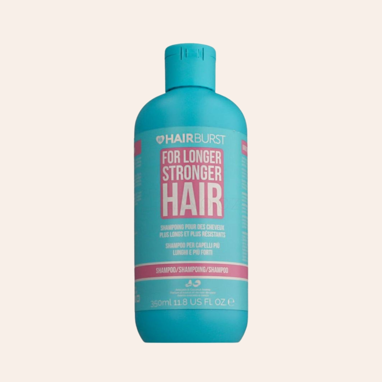 HairBurst Šampón na dlhšie a silnejšie vlasy pre všetky typy vlasov 350 ml