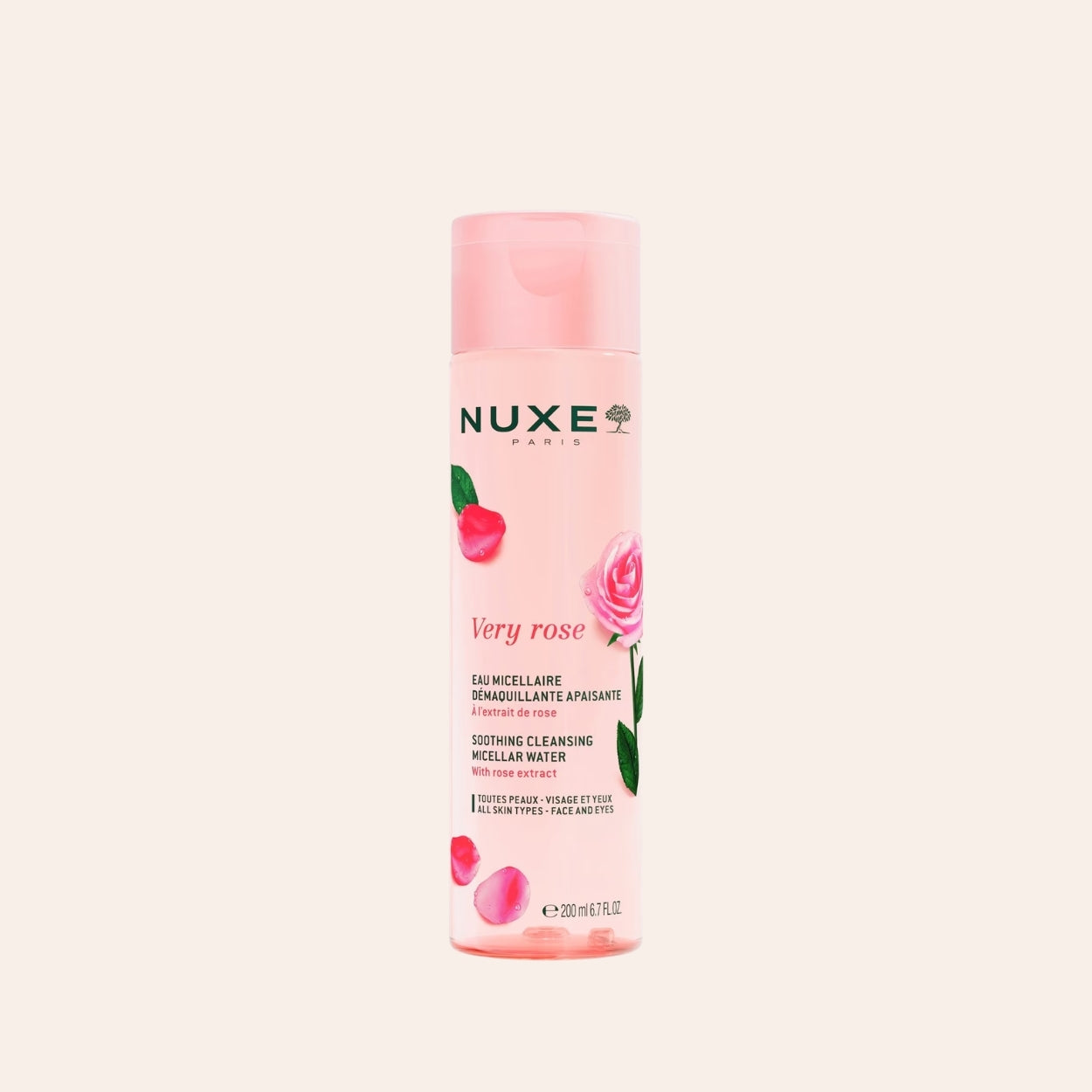 NUXE Very Rose Upokojujúca micelárna voda 200 ml