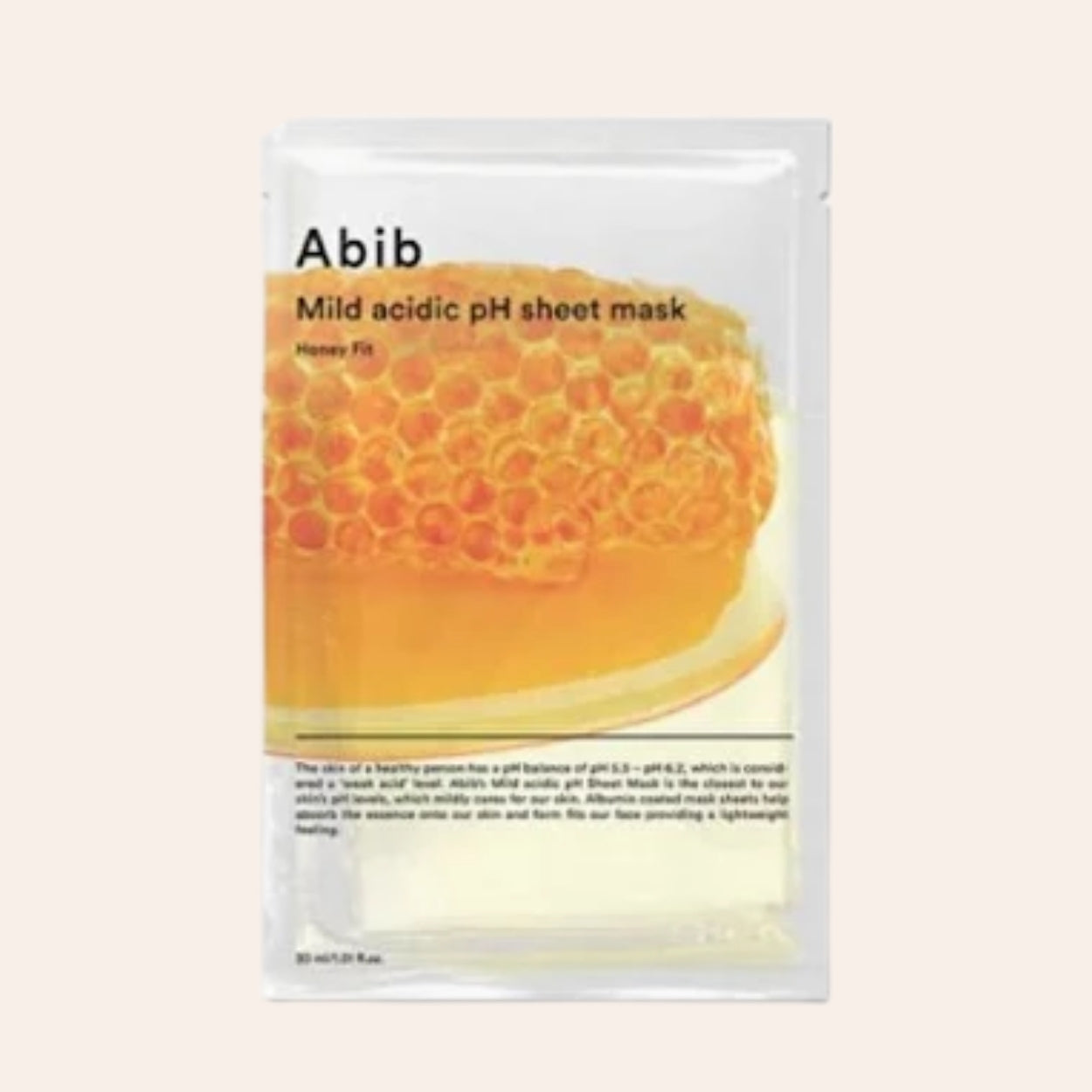 Abib Jemná kyslá pH pleťová maska Glutathiosome Fit 30 ml