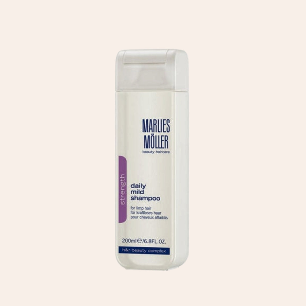 Marlies Möller Strength Daily Jemný šampón 200 ml