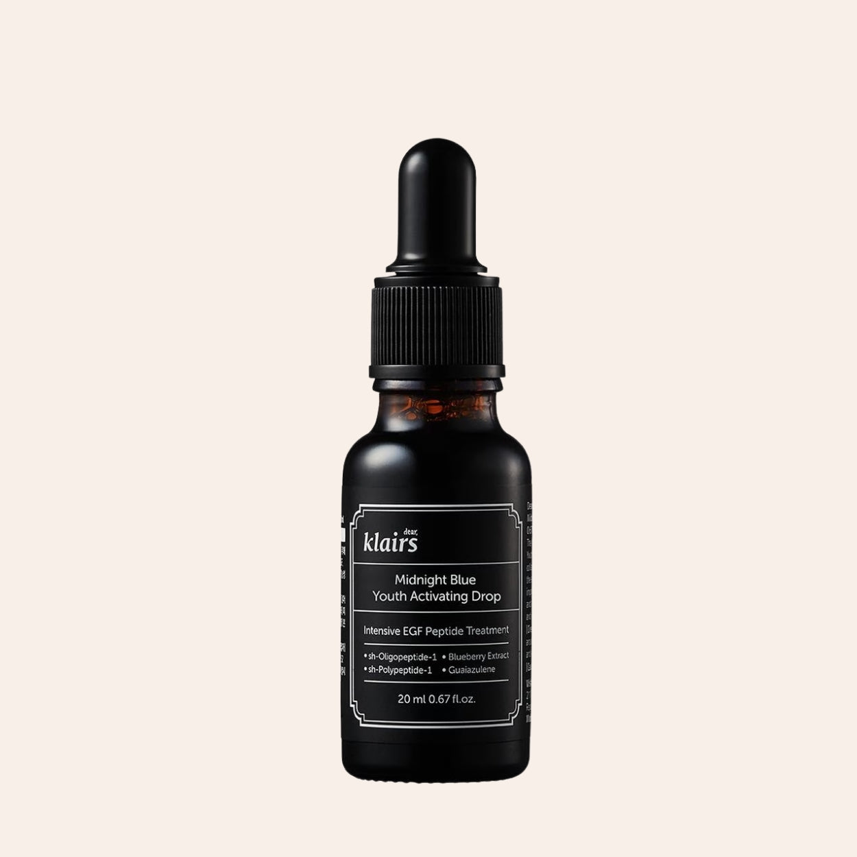 Dear, Klairs Midnight Blue Mladistvý aktivačný kvapky 20 ml