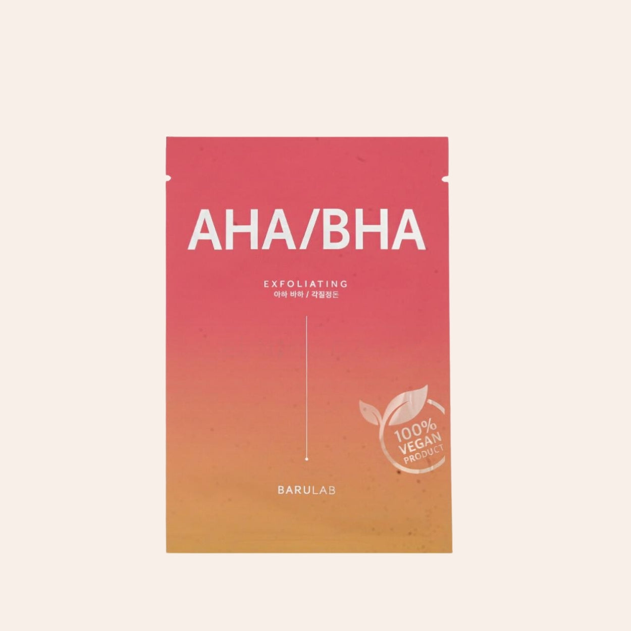 Barulab AHA/BHA Exfoliačná pleťová maska 23 ml