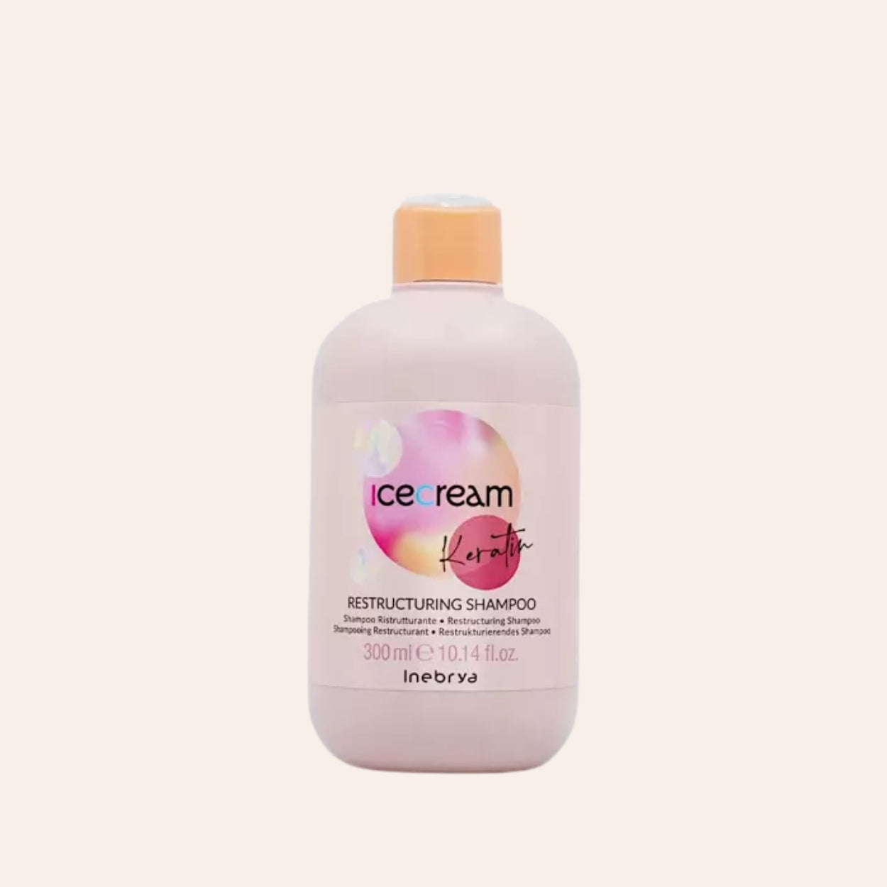 Inebrya Ice Cream Keratín Restructuring Shampoo 300 ml