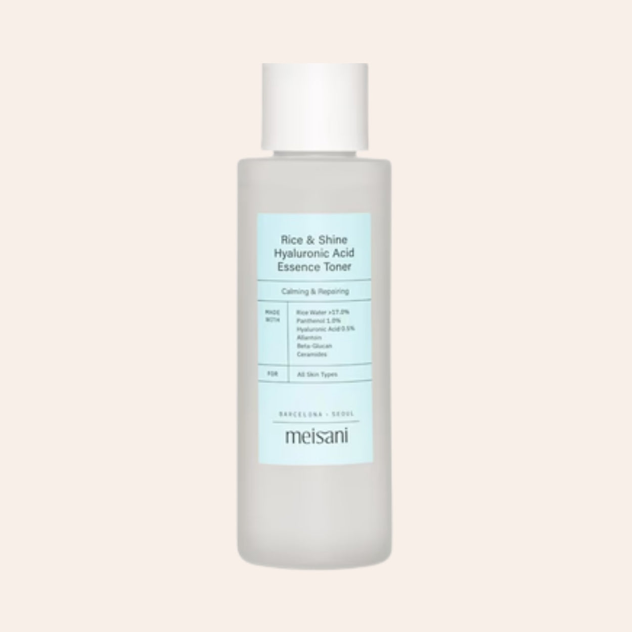 Meisani Rice & Shine Hyaluronová esencia toner 150 ml