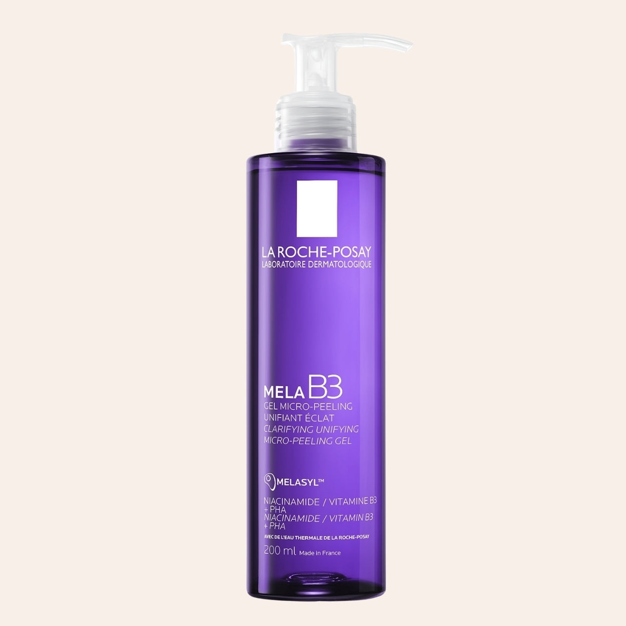 La Roche-Posay Mela B3 Clarifying Unifying Micro-Peeling Gél 200 ml