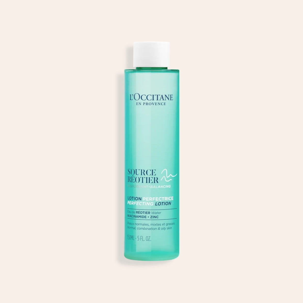 L'Occitane Zdroj Réotier Zdokonaľujúca pleťová voda 150 ml
