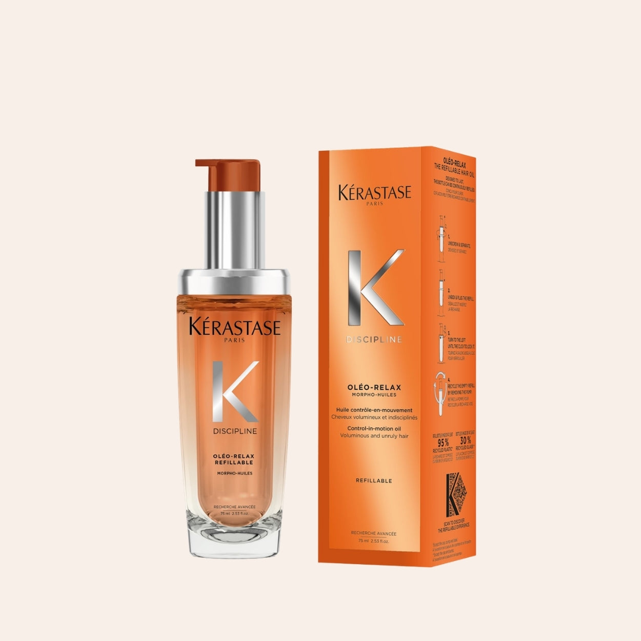 Kérastase Discipline Oléo-Relax Control-in-Motion olej 75 ml