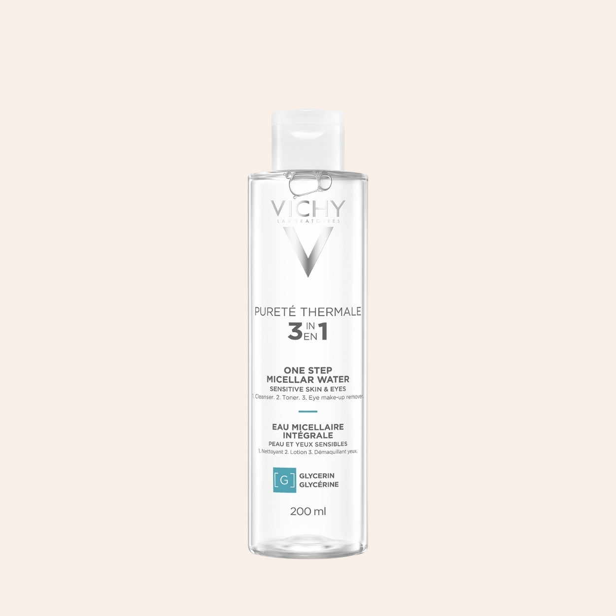 Vichy Purete Thermale Čistiaca micelárna voda 200 ml