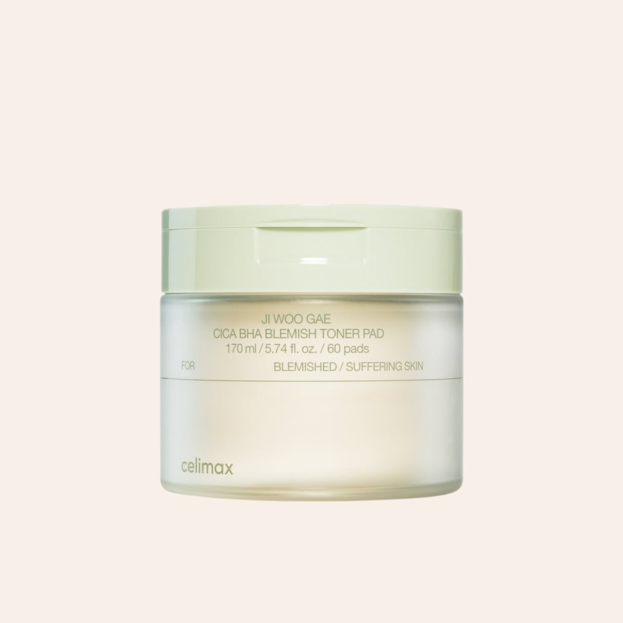 Celimax Ju Woo Gae Cica BHA Blemish Toner Pad 60 ml