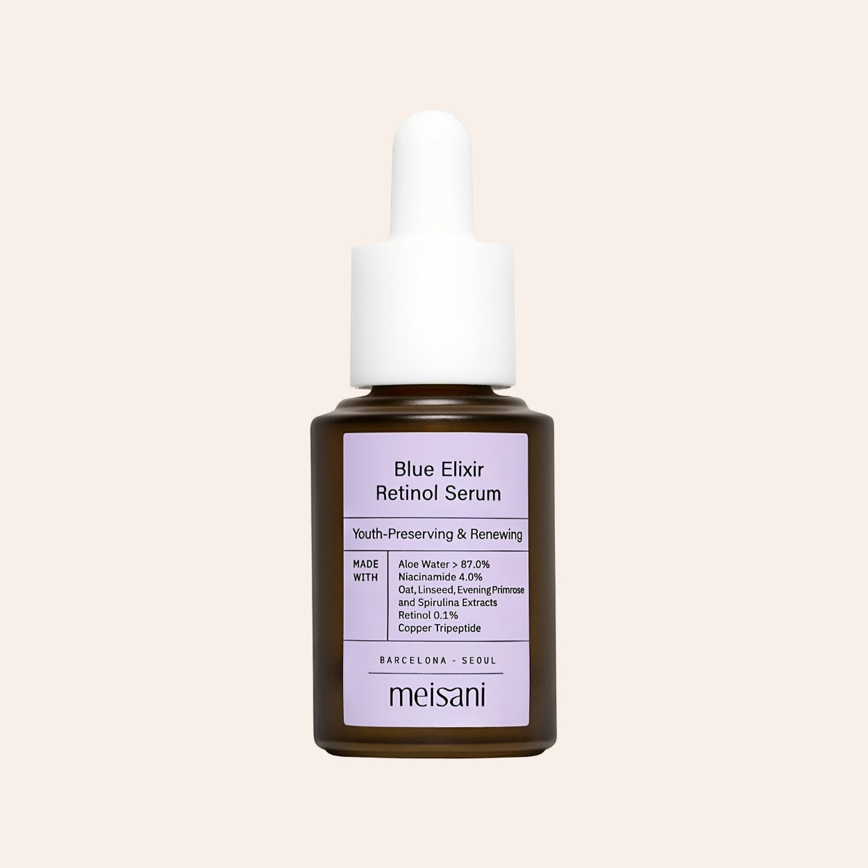 Meisani Blue Elixir Retinol Sérum 15 ml