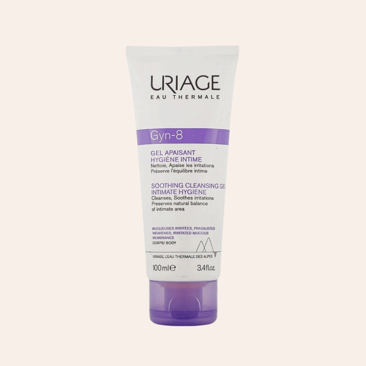 Uriage Gyn-Phy Gyn-8 Upokojujúci čistiaci gél 100 ml