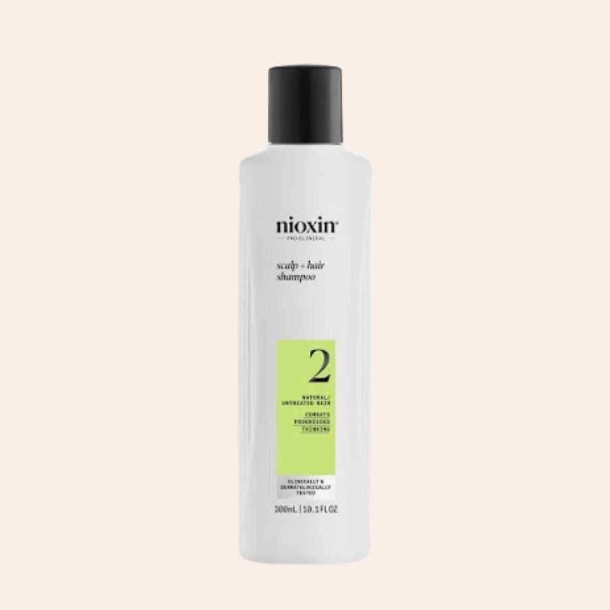 Nioxin Systém 2 Šampón na pokožku hlavy a vlasy 300 ml