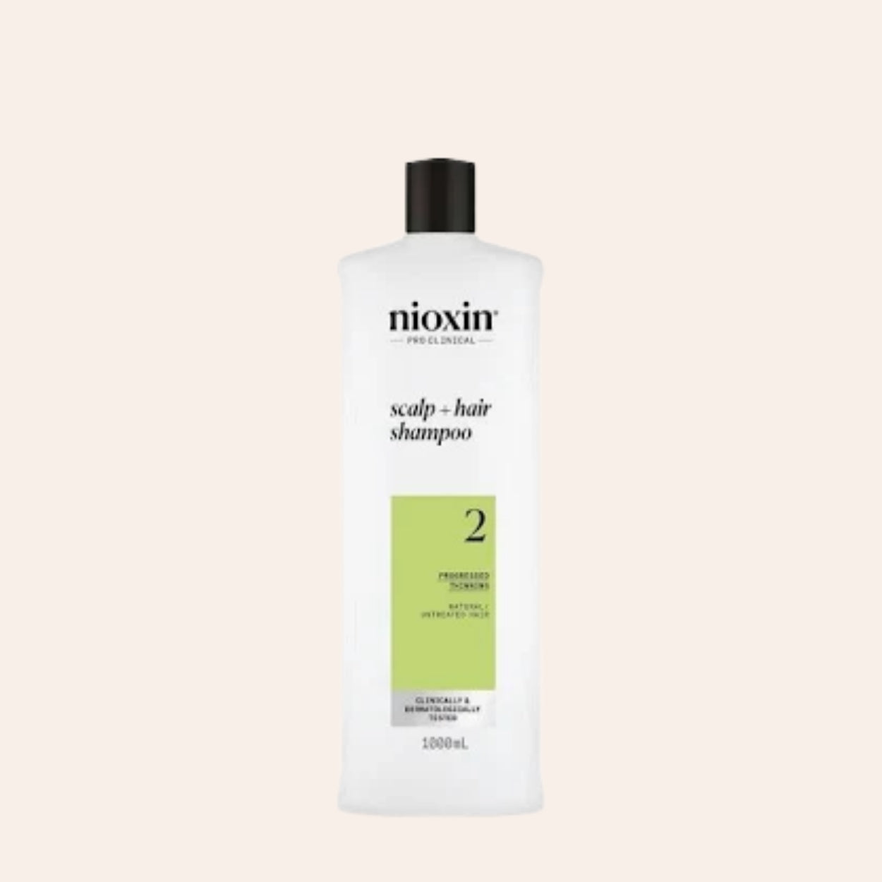 Nioxin System 2 Šampón na pokožku hlavy a vlasy 1000 ml