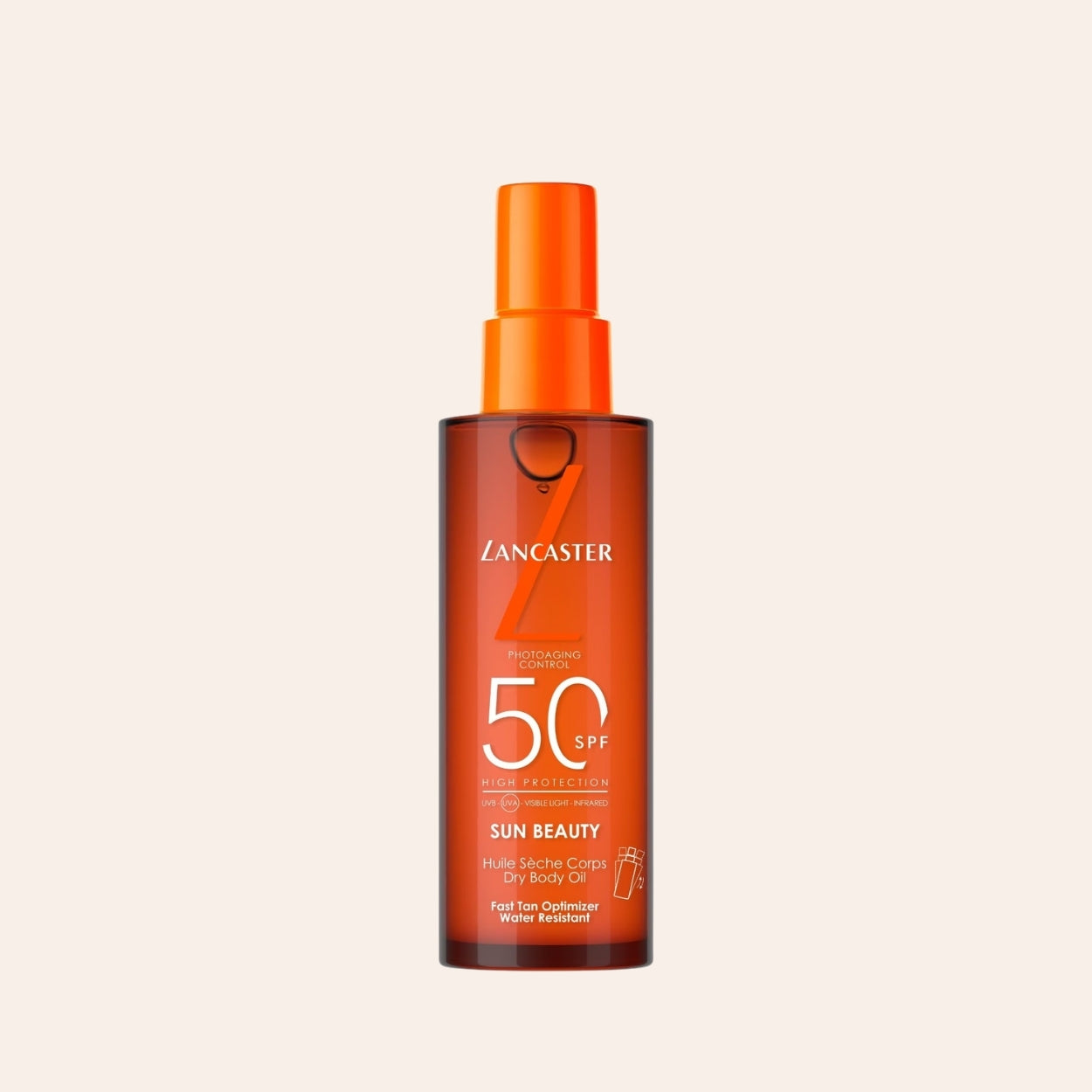 Lancaster Sun Beauty Fast Tan Optimizer suchý telový olej 150 ml