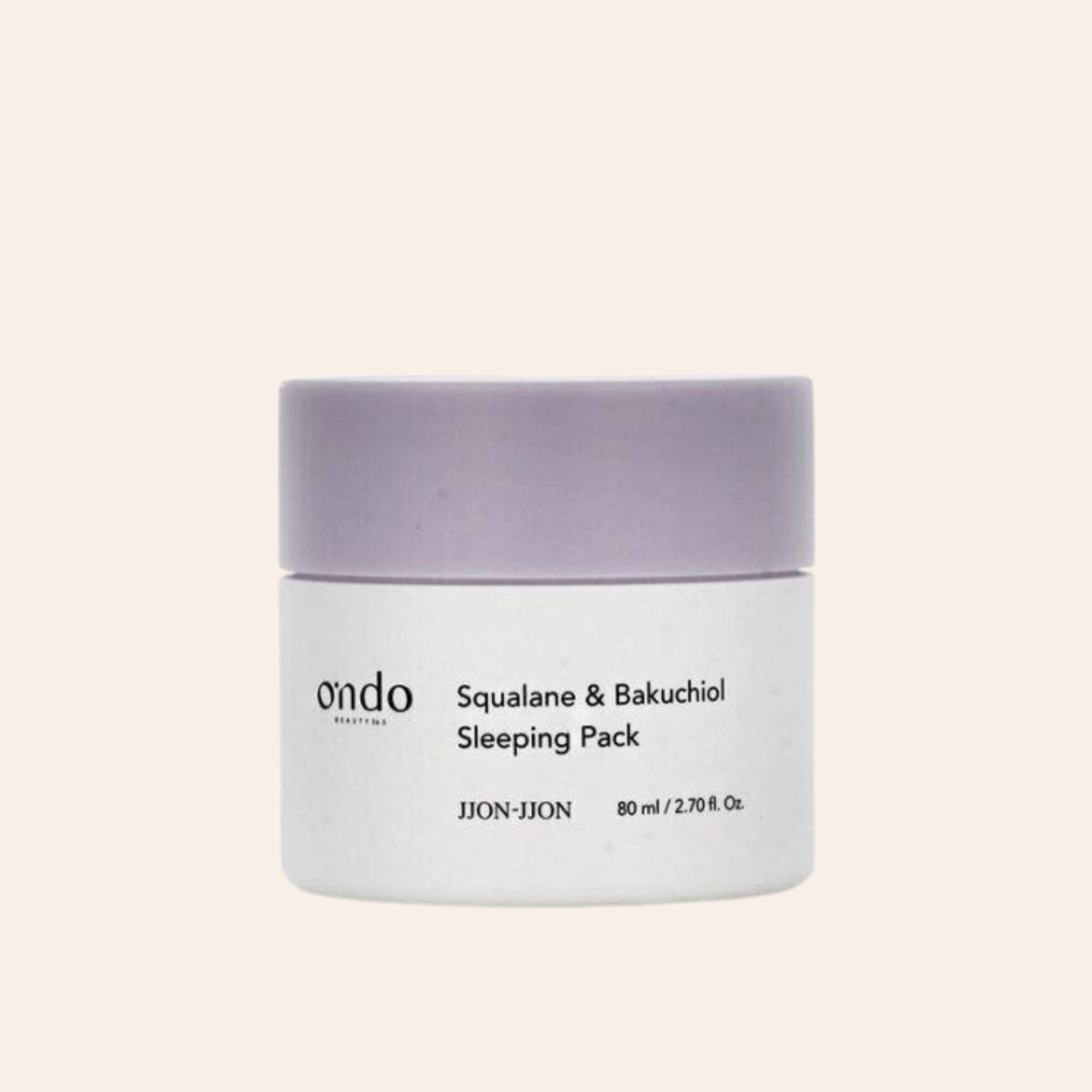 Ondo Beauty 36.5 JJON-JJON Skvalán & Bakuchiol nočná maska 80 ml