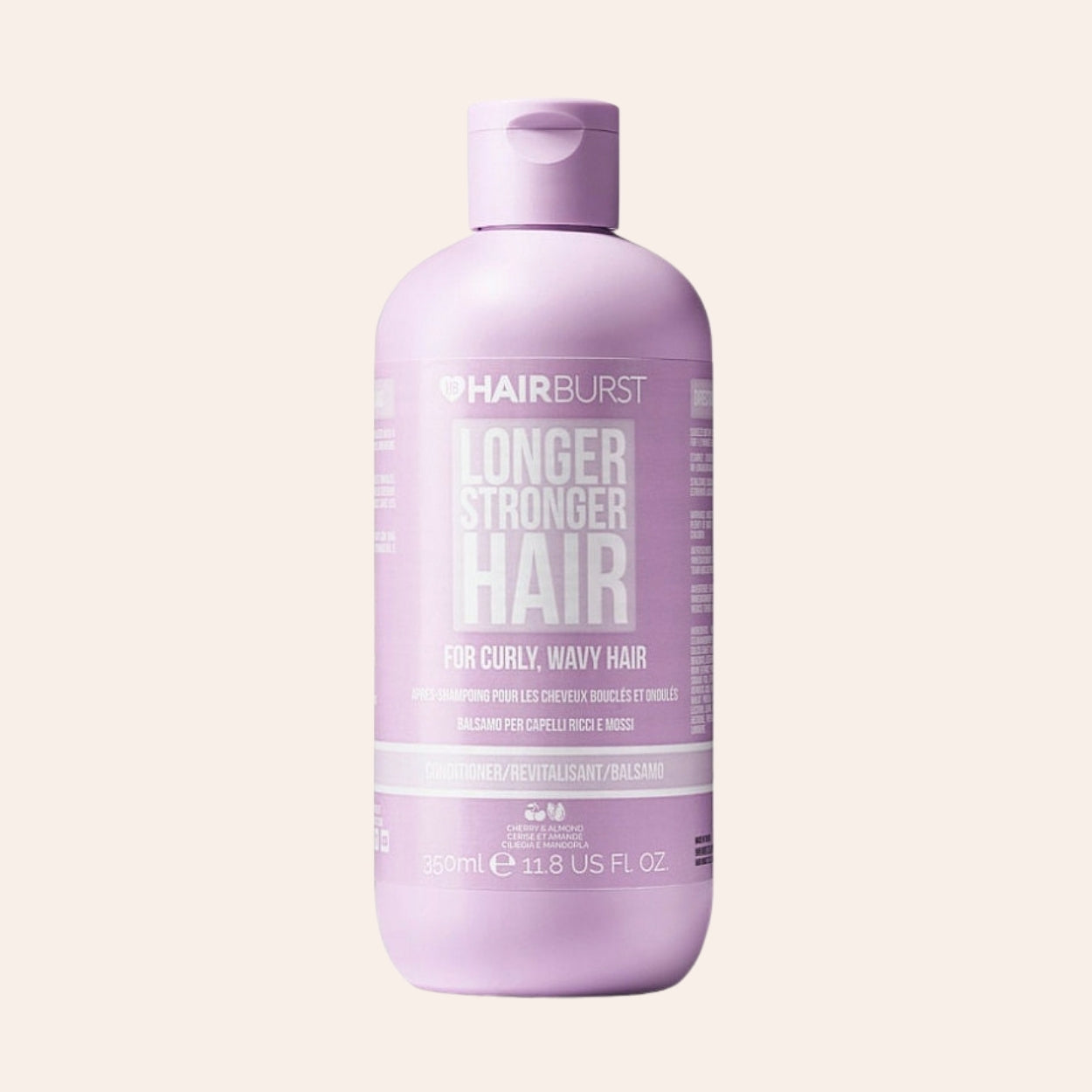 HairBurst Kondicionér pre dlhšie a silnejšie kučeravé, vlnité vlasy 350 ml