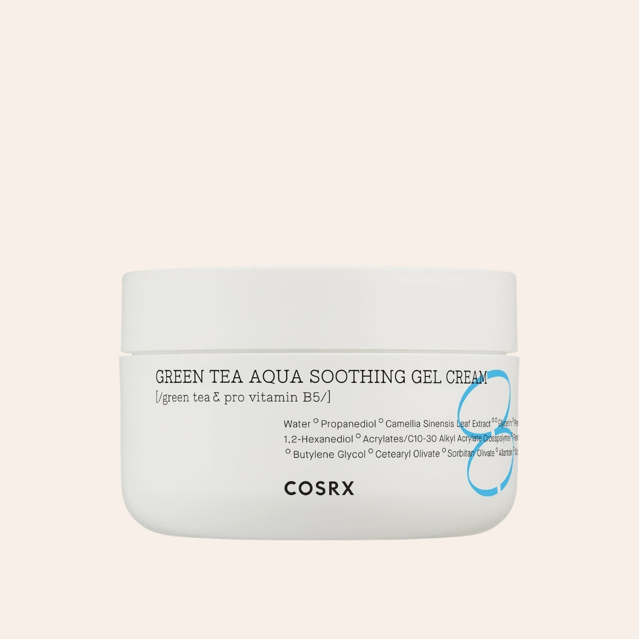 COSRX Hydrium Green Tea Aqua Ukludňujúci gélový krém 50 ml