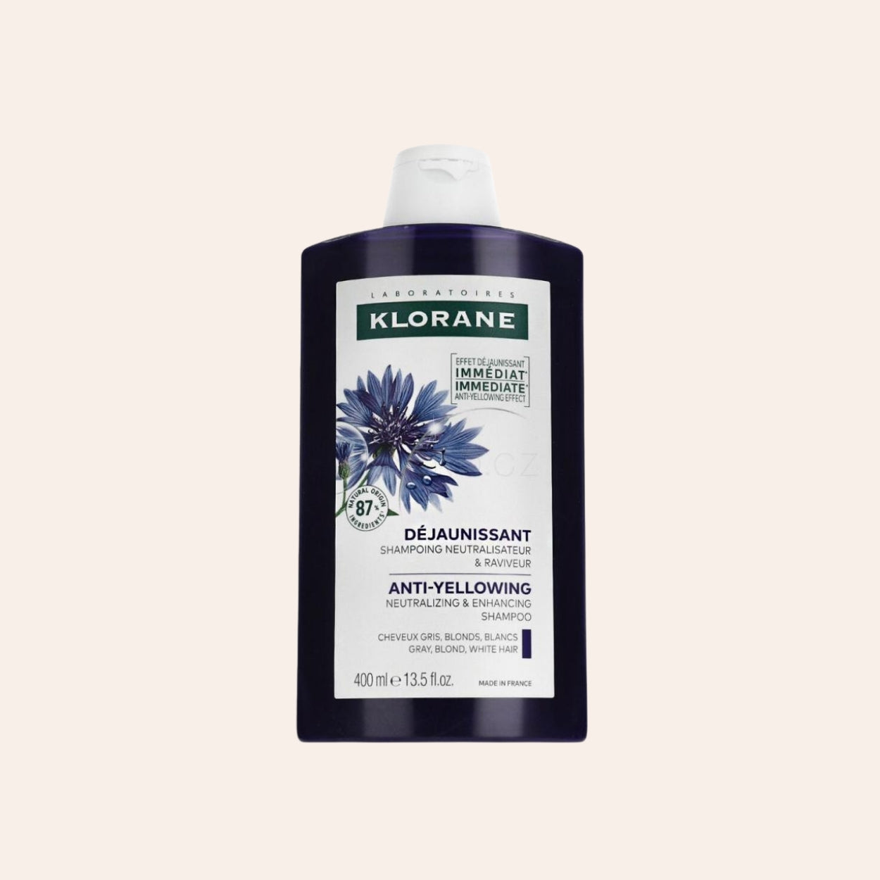 Klorane Organic Centaury proti žltnutiu 400 ml