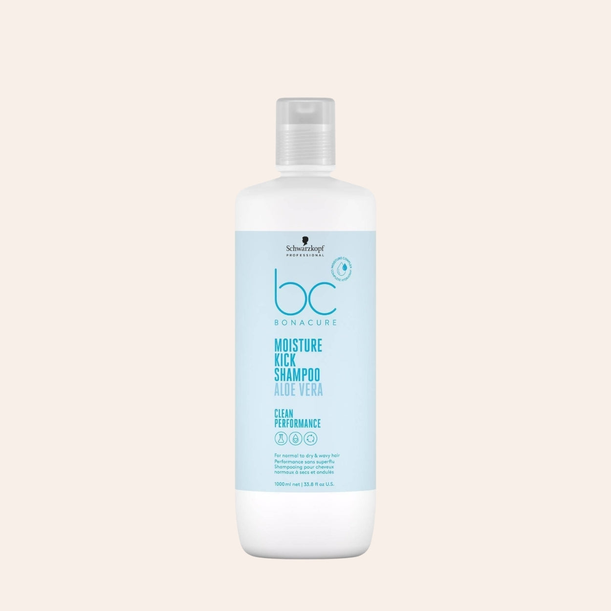 Schwarzkopf Professional BC Bonacure Moisture Kick Aloe Vera Šampón 1000 ml