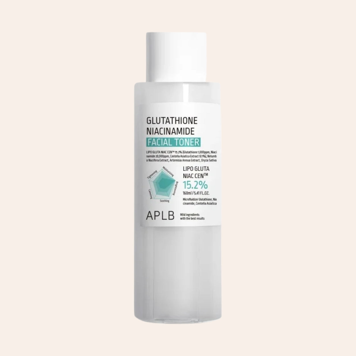 APLB Glutathione Niacinamide Pleťový Toner 160 ml