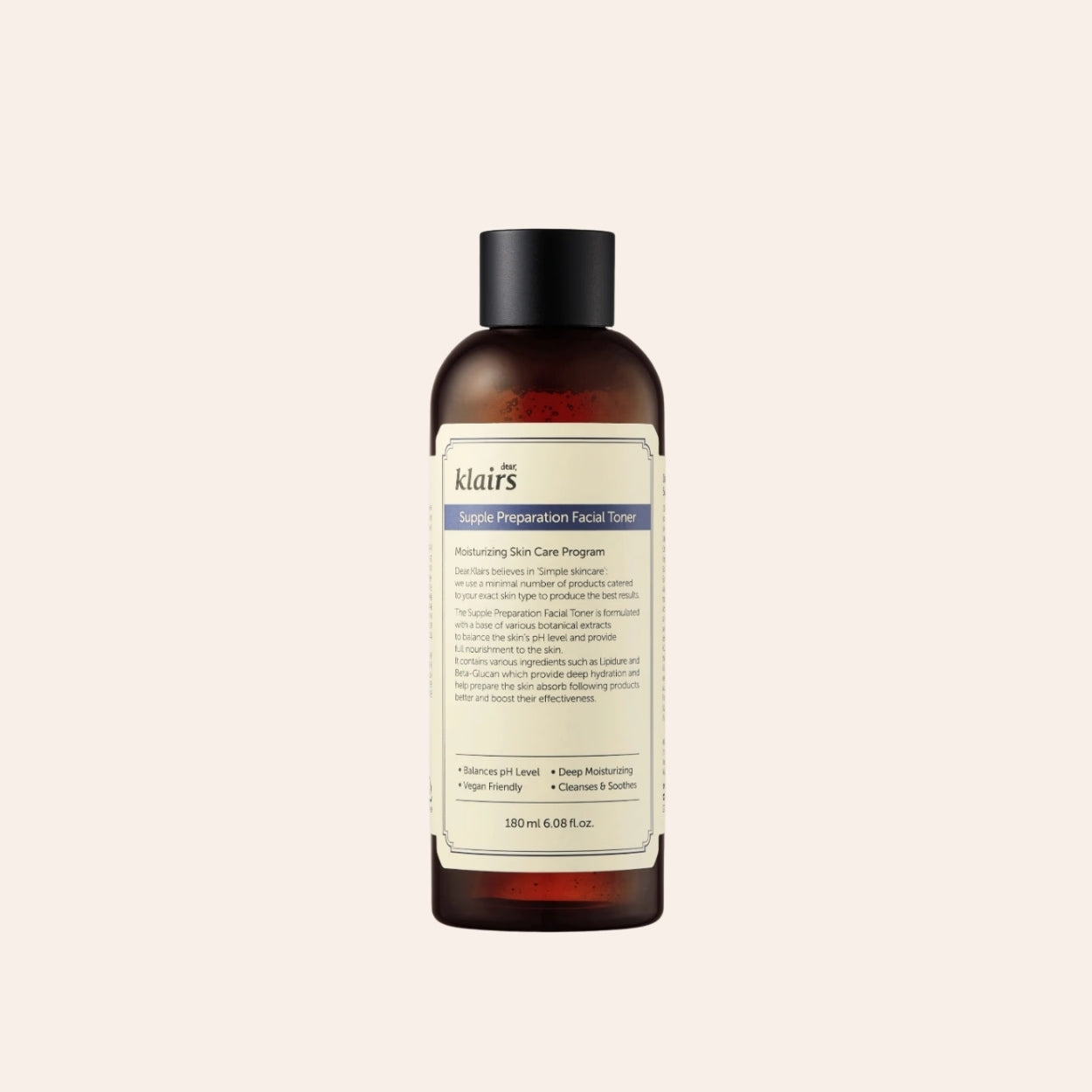 Dear, Klairs Supple Preparation Pleťový toner 180 ml