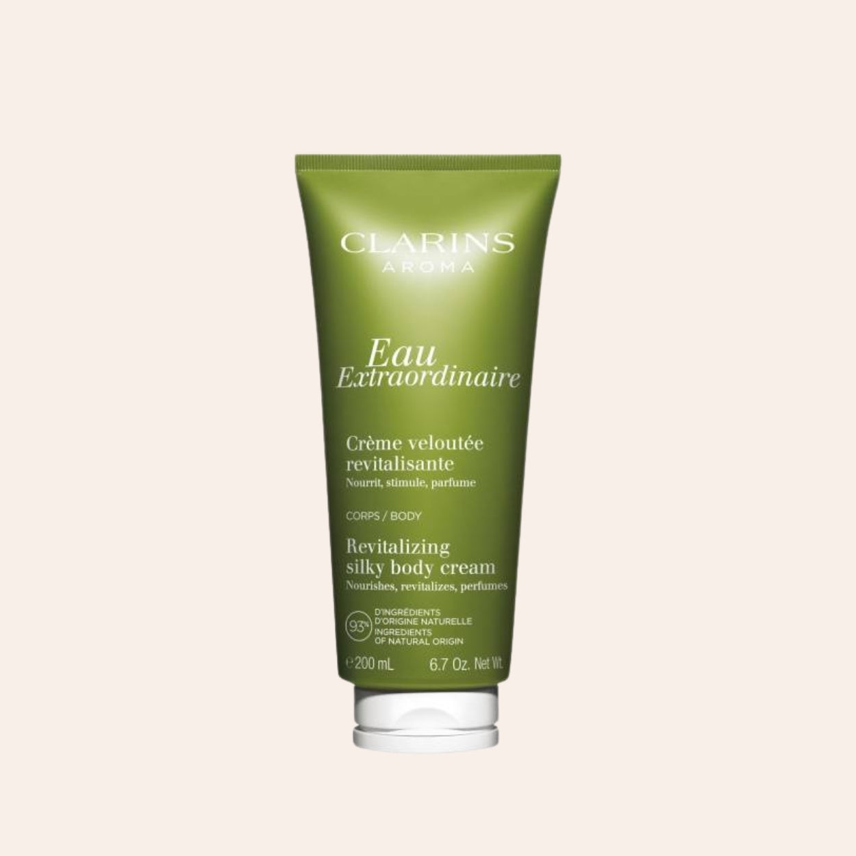 Clarins Aroma Eau Extraordinaire Revitalizačný hodvábny telový krém 200 ml