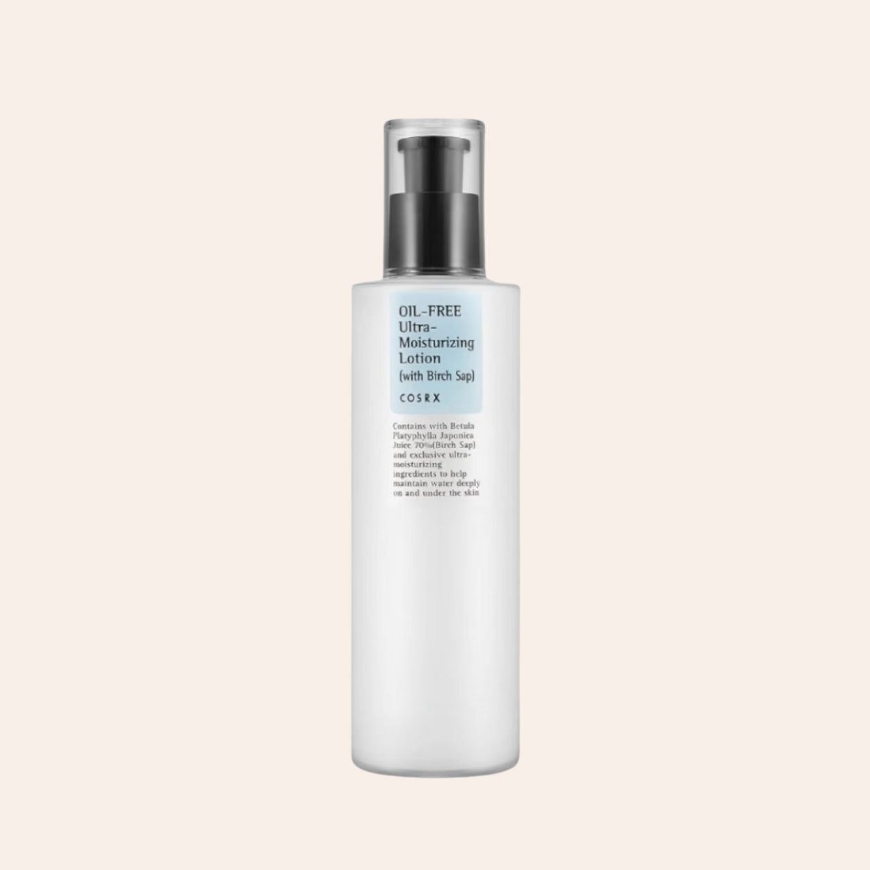 COSRX Birch Sap Bezolejové ultra-hydratačné mlieko 100 ml