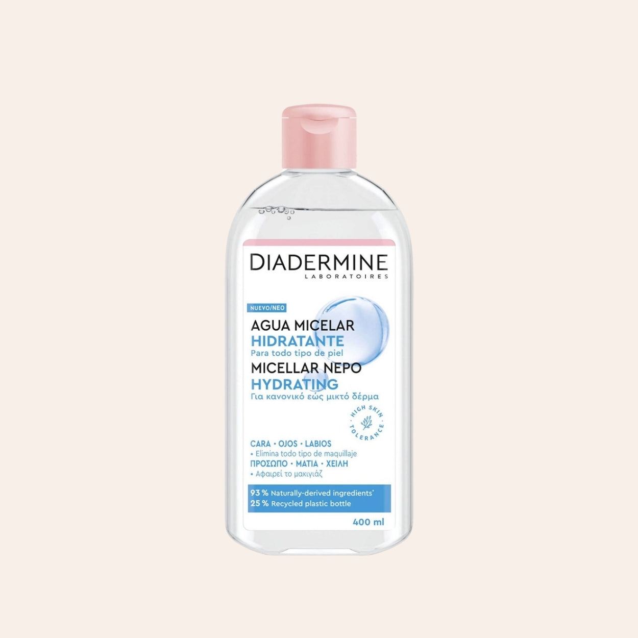 Diadermine Hydratačná micelárna voda 400 ml