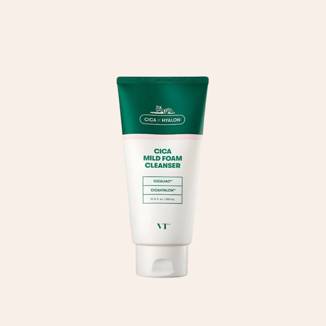 VT Cosmetics Cica Jemná Penivá Čistiaca emulzia 300 ml