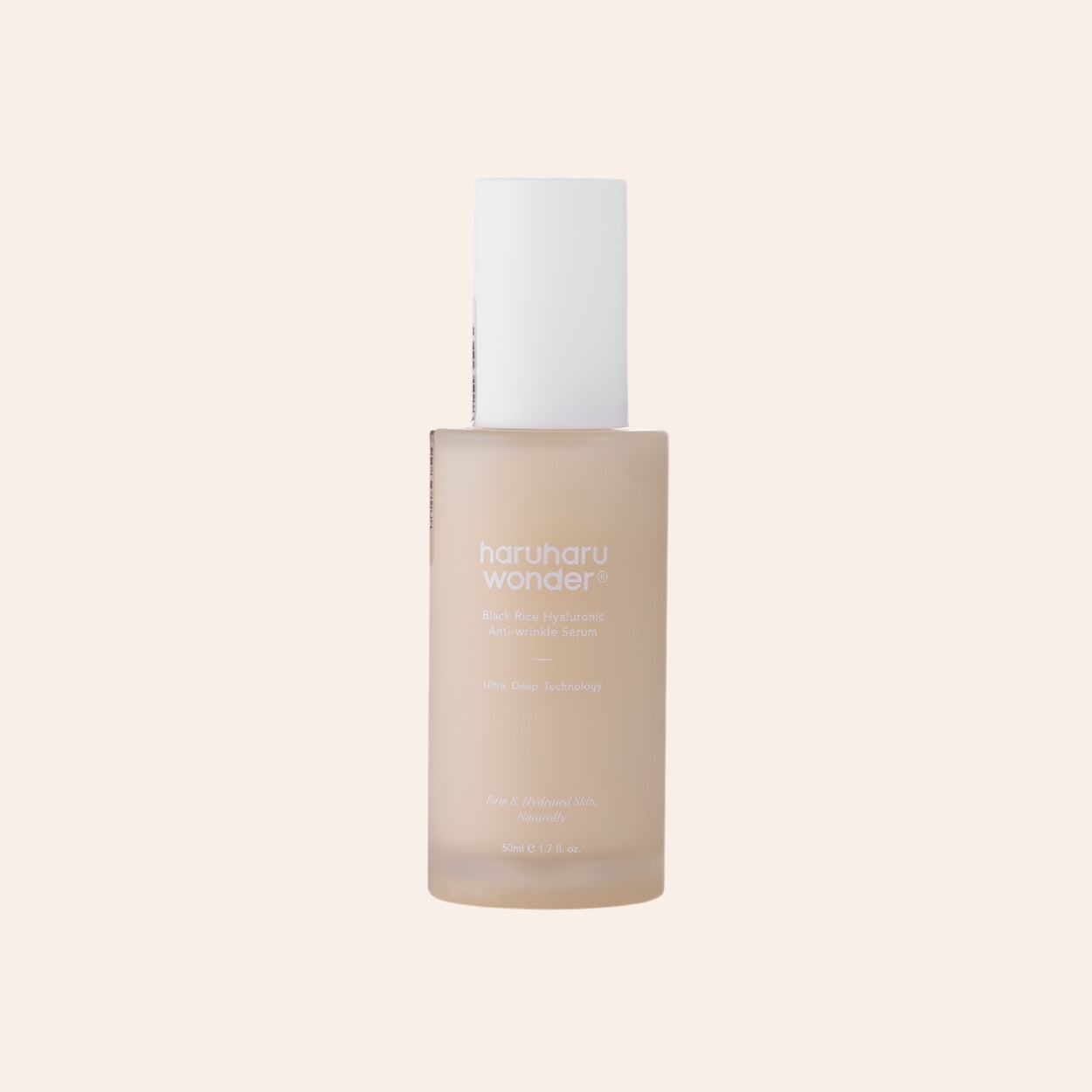 HaruHaru Wonder Čierna Ryža Hyalurónové Sérum proti vráskam 50 ml