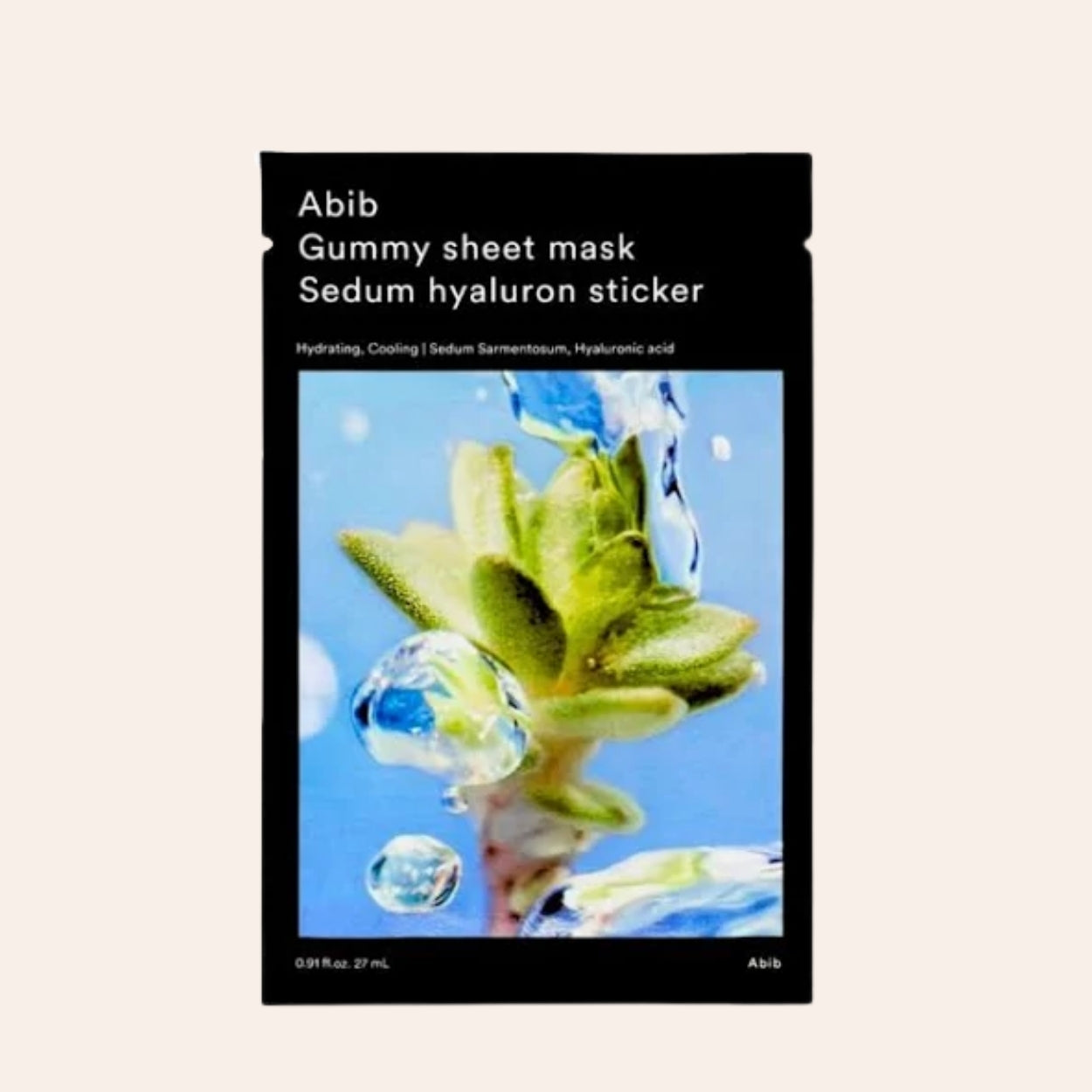 Abib Gummy Sheet Mask Sedum Hyaluron Nálepka 27 ml