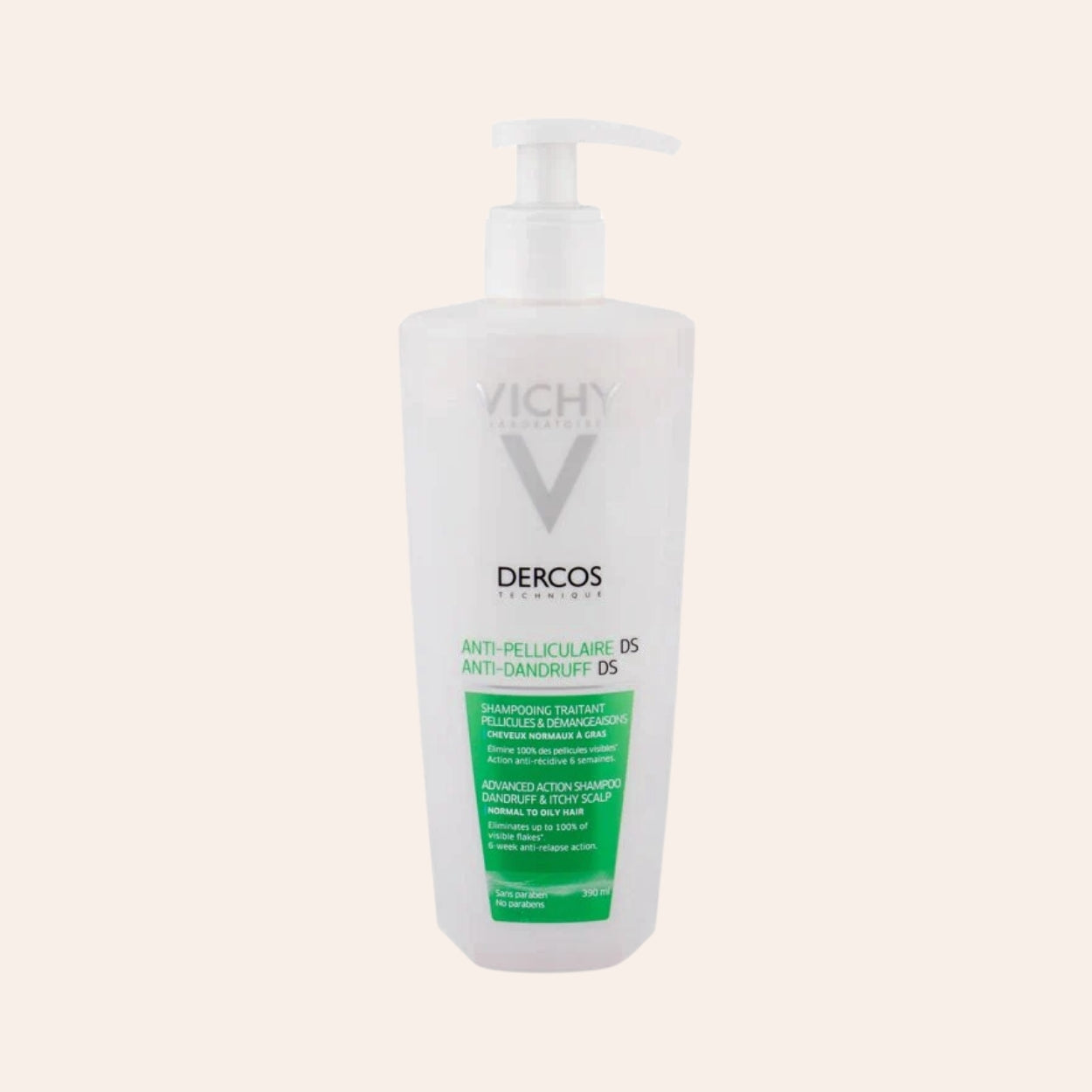 Vichy Dercos šampón proti lupinám pre normálne až mastné vlasy 390 ml
