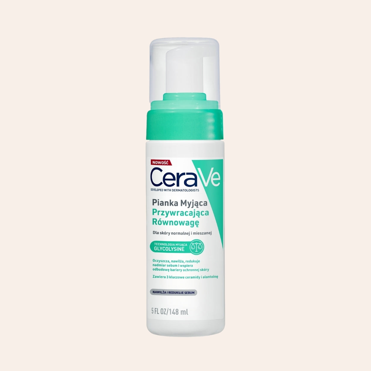 CeraVe Balancing Air Penivý čistič 148 ml