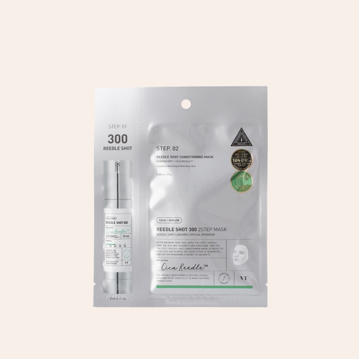 VT Cosmetics Reedle Shot 300 2-kroková maska 26,5 ml