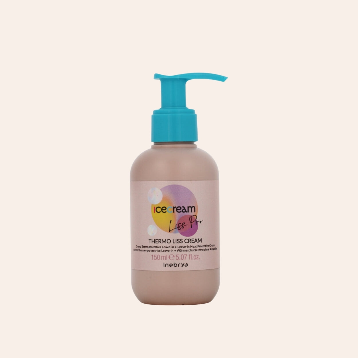 Inebrya Ice Cream Liss Pro Termo Vyhladzujúci krém 150 ml
