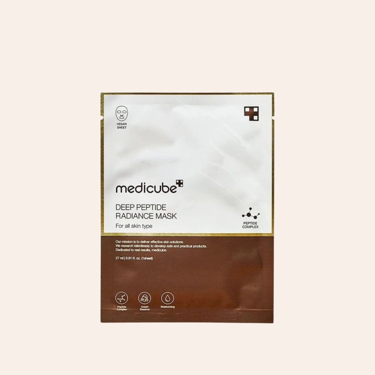 Medicube Deep Peptide rozjasňujúca maska 27 ml