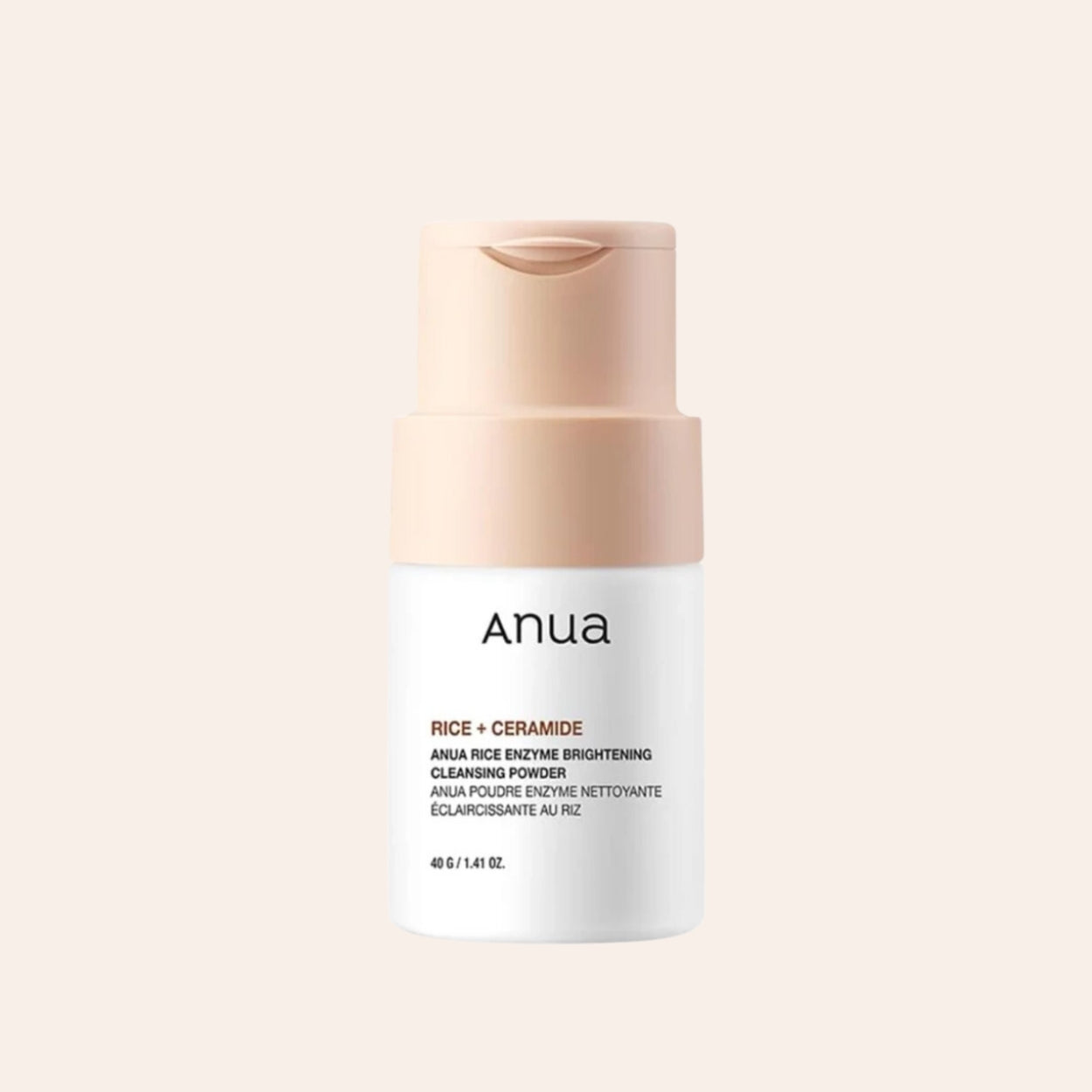 Anua Rice + Ceramide Enzým Brightening Cleansing Powder 40 ml