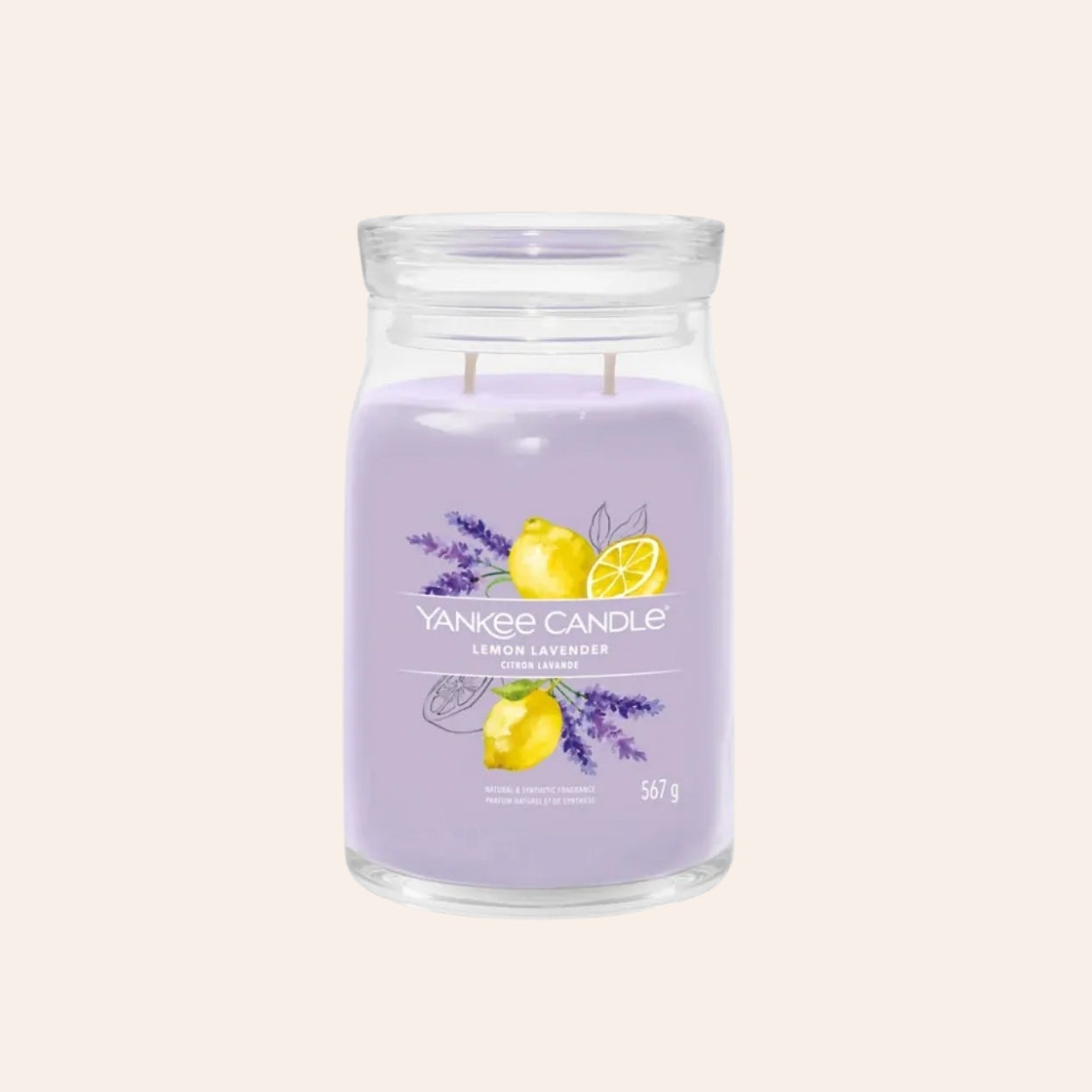 Yankee Candle Signature Citrónová Levanduľa 567 ml