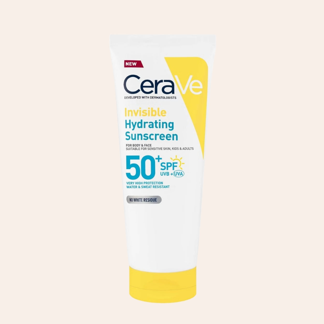 CeraVe Neviditeľný hydratačný opaľovací krém 75 ml