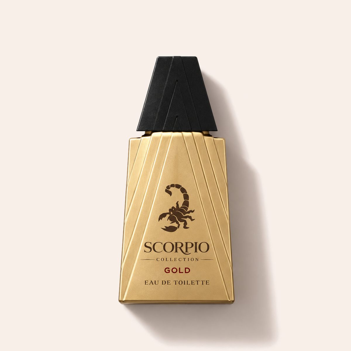 Scorpio Collection Gold EDT 75 ml, zlatý pánský flakon – MrRizz