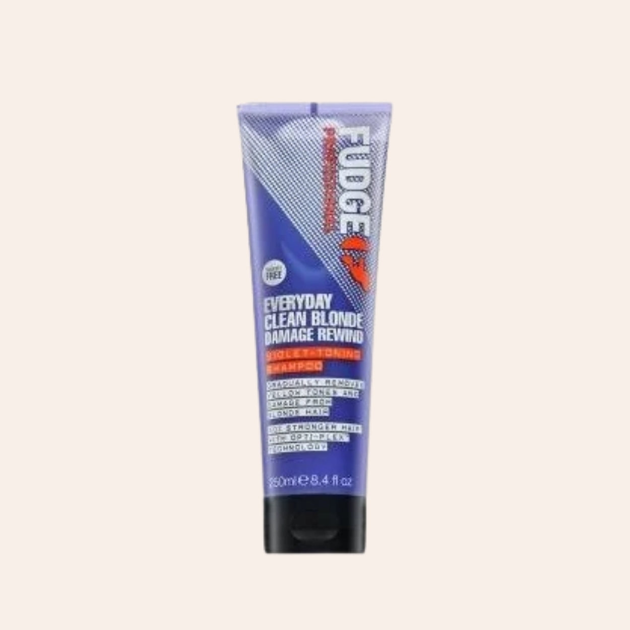 Fudge Professional Clean Blonde Damage Rewind fialový tónovací šampón 250 ml