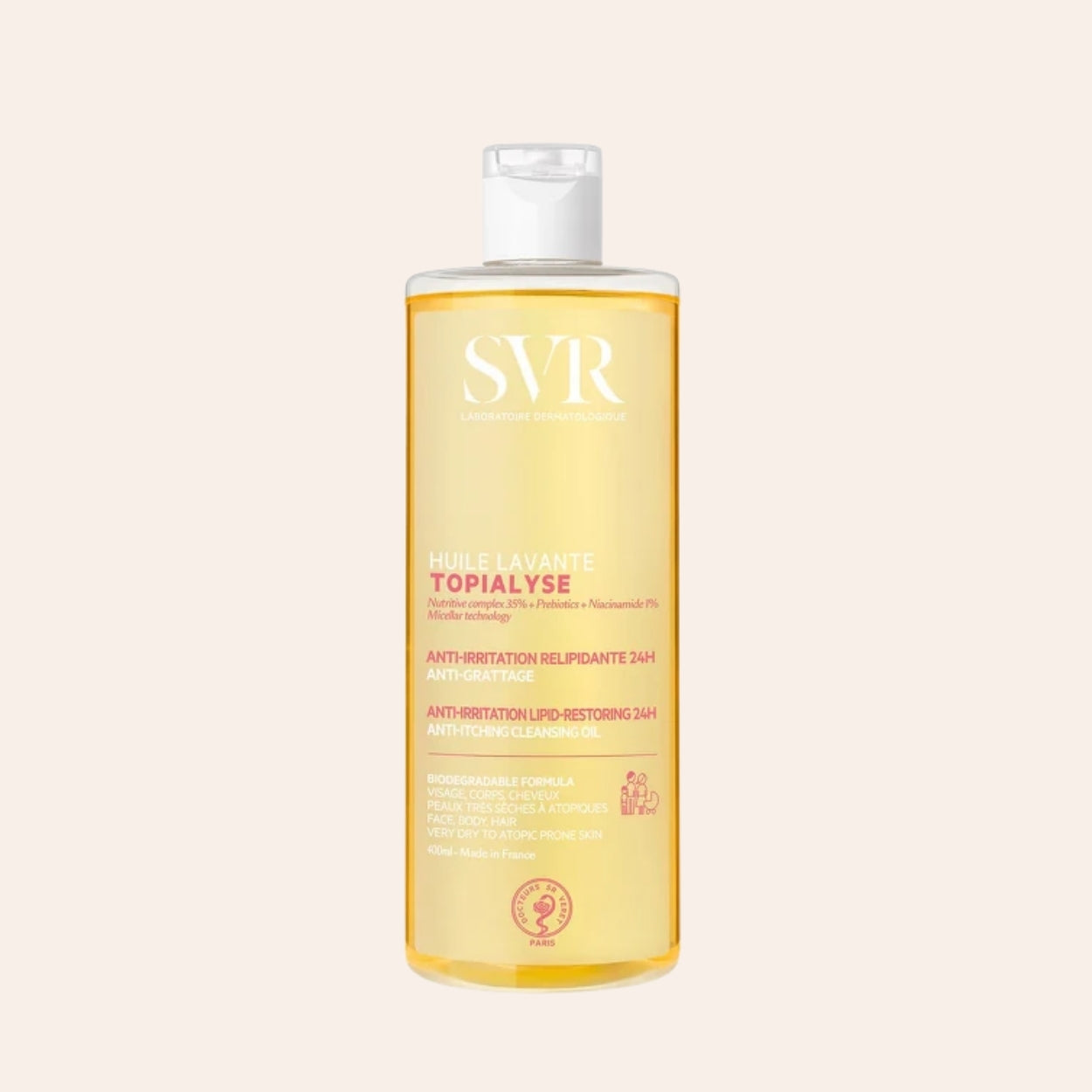 SVR Topialyse Umývací olej 400 ml